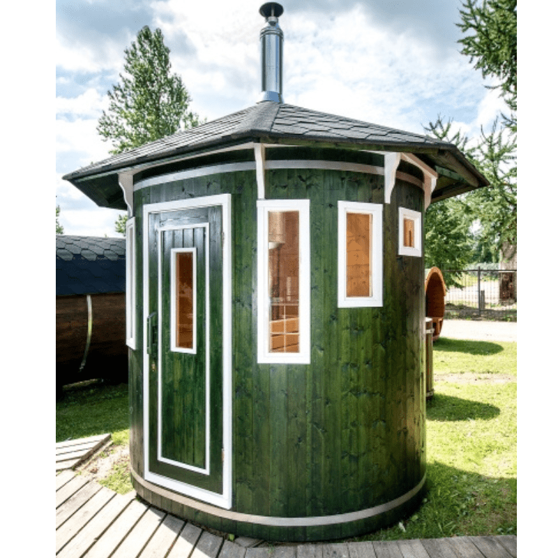 Cape Collective Traditional Vertical Sauna Athlete Recovery